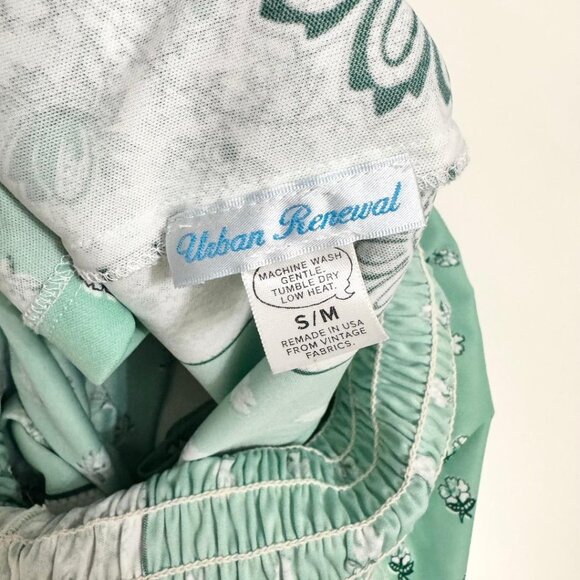 Urban Renewal (Urban Outfitters) Mint Green Strapless Casual Beach Dress, S/M - Picture 8 of 8